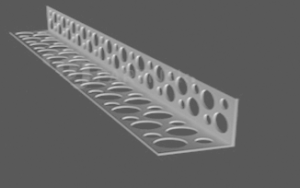 narożnik perforowany PCV